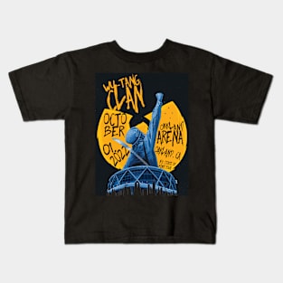 Wu Tang Clan Oakland October 1, 2022 Kids T-Shirt